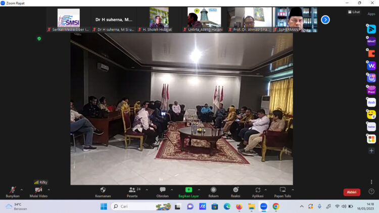 Pokja Konstituen Dewan Pers Banten dan Forum Pemred Gelar Diskusi  Bahas Rekam Jejak Calon Rektor Untirta