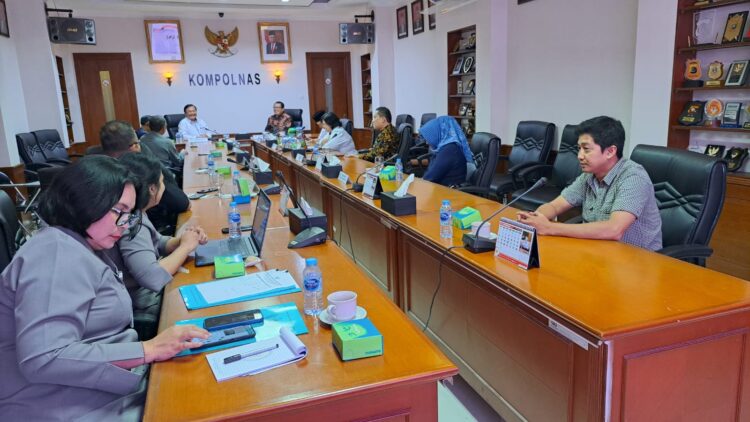 Ikut Wujudkan Pemilu Damai dan Bermartabat, SMSI Pusat Audensi dengan Kompolnas