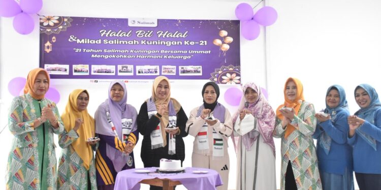 Halal Bihalal dan Milad ke-21 Salimah Kuningan, Wabup Tuti: Perkuat Harmoni Keluarga dan Peran Perempuan