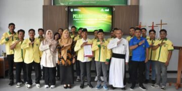 Pelantikan Pemuda Katolik Kuningan, Momentum Perkuat Toleransi dan Peran Pemuda dalam Pembangunan