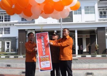 1.036 Petugas Sensus Ekonomi Dilepas, Bupati Dian: Data Akurat Menentukan Arah Perekonomian 10 Tahun Mendatang