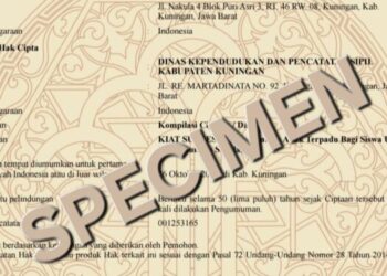 Delapan Inovasi Disdukcapil Kuningan Kantongi Hak Cipta
