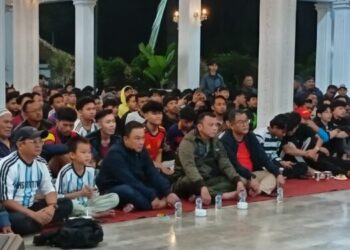 Ribuan Pasang Mata Saksikan Final Piala Dunia 2026 di Pendopo, Bupati Dian Ajak Perkuat Kebersamaan