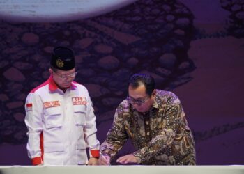 Hashim Djojohadikusumo dan Adhitya Yusma Perdana Resmi Lantik Srikandi Jaga Desa, Perkuat Peran Perempuan dalam Pembangunan Desa dan Kelurahan